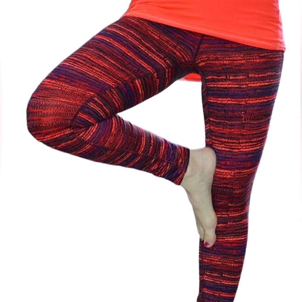 ATHLETA Retreat Chaturanga yoga pants multi color leggings  size XL